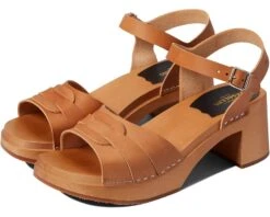 Swedish Hasbeens Peep-Toe Sandal