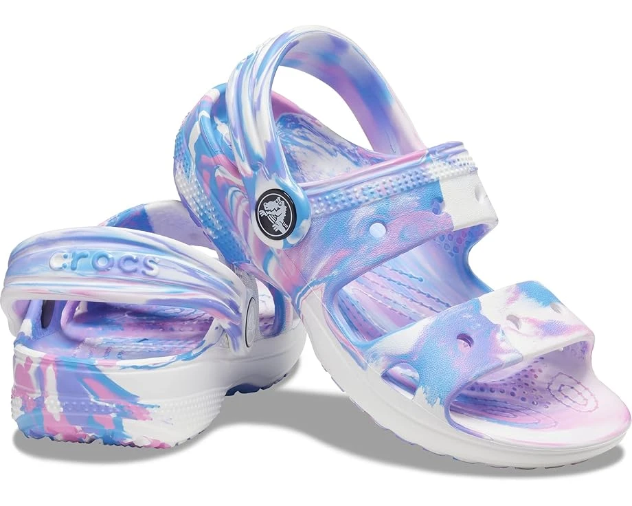 Crocs Kids Classic Marbled Tie-Dye Sandal (Toddler) 1 Crocs Kids Classic Marbled Tie-Dye Sandal (Toddler)
