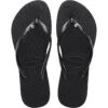 Havaianas Slim Crystal SW II Flip Flop Sandal