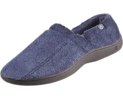 Isotoner Men's Microterry Slip On Slipper
