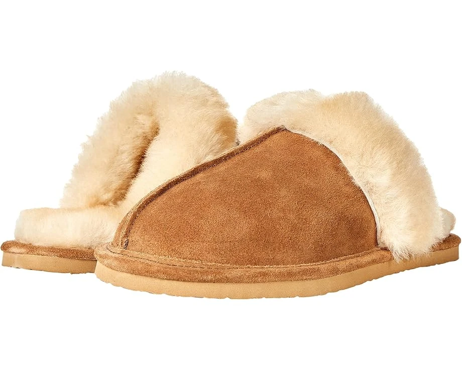 Minnetonka Sheepskin Slide 1 Minnetonka Sheepskin Slide