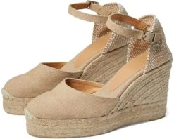 Castañer CASTANER Carol 80 Mm Wedge Espadrille