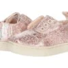TOMS Kids Crackle Foil Tiny Cordones Cupsole (Toddler/Little Kid)